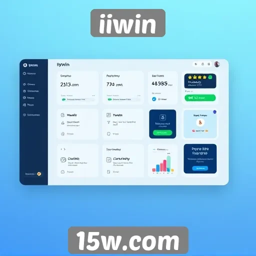 Interface do usuário do iiwin em constante evolução